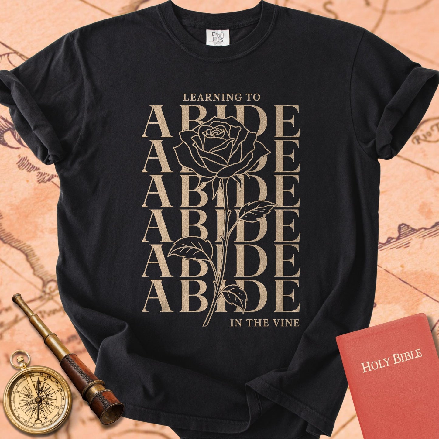 Abide in the Vine Christian Faith Premium T-shirt