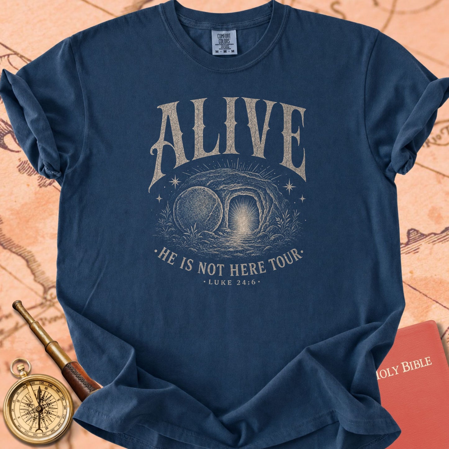 Alive — He Is Not Here Premium T-shirt