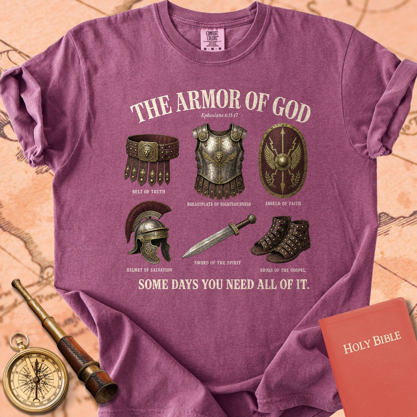Armor of God Christian Faith Premium T-shirt