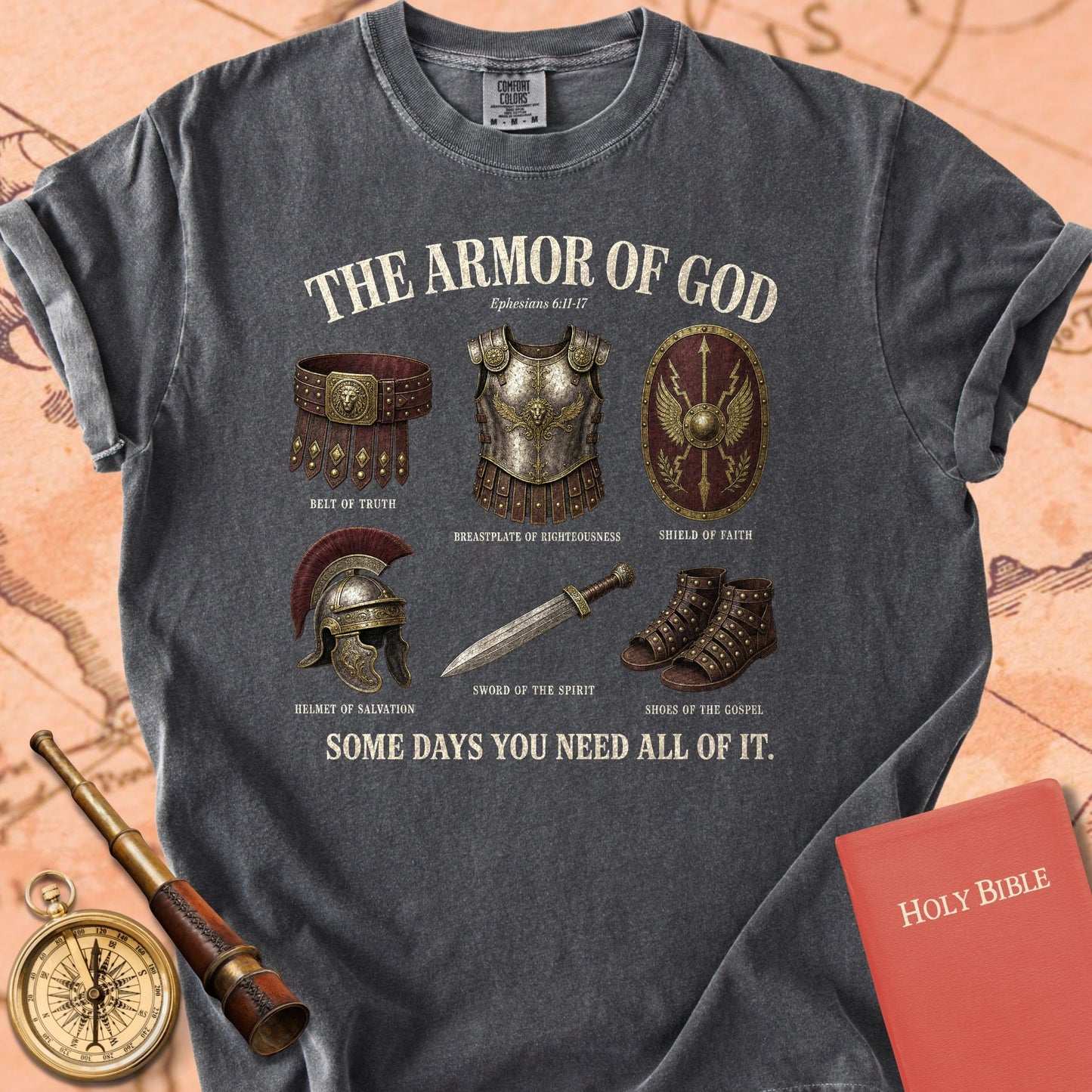 Armor of God Christian Faith Premium T-shirt