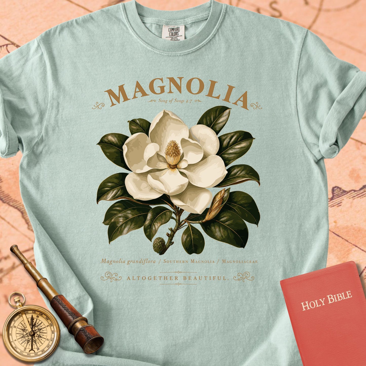 Magnolia — "Altogether Beautiful" | Song of Songs 4:7  Premium T-shirt