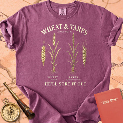 Wheat & Tares "He'll Sort It Out" | Matthew 13:24-30 Christian Tee