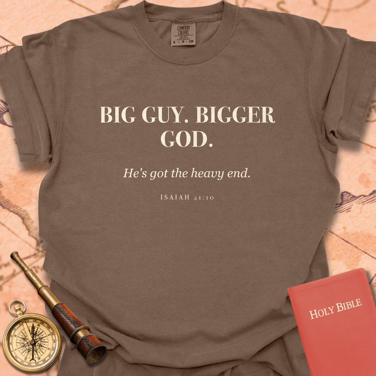 Big Guy. Bigger God Premium T-shirt