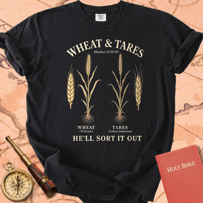 Wheat & Tares "He'll Sort It Out" | Matthew 13:24-30 Christian Tee