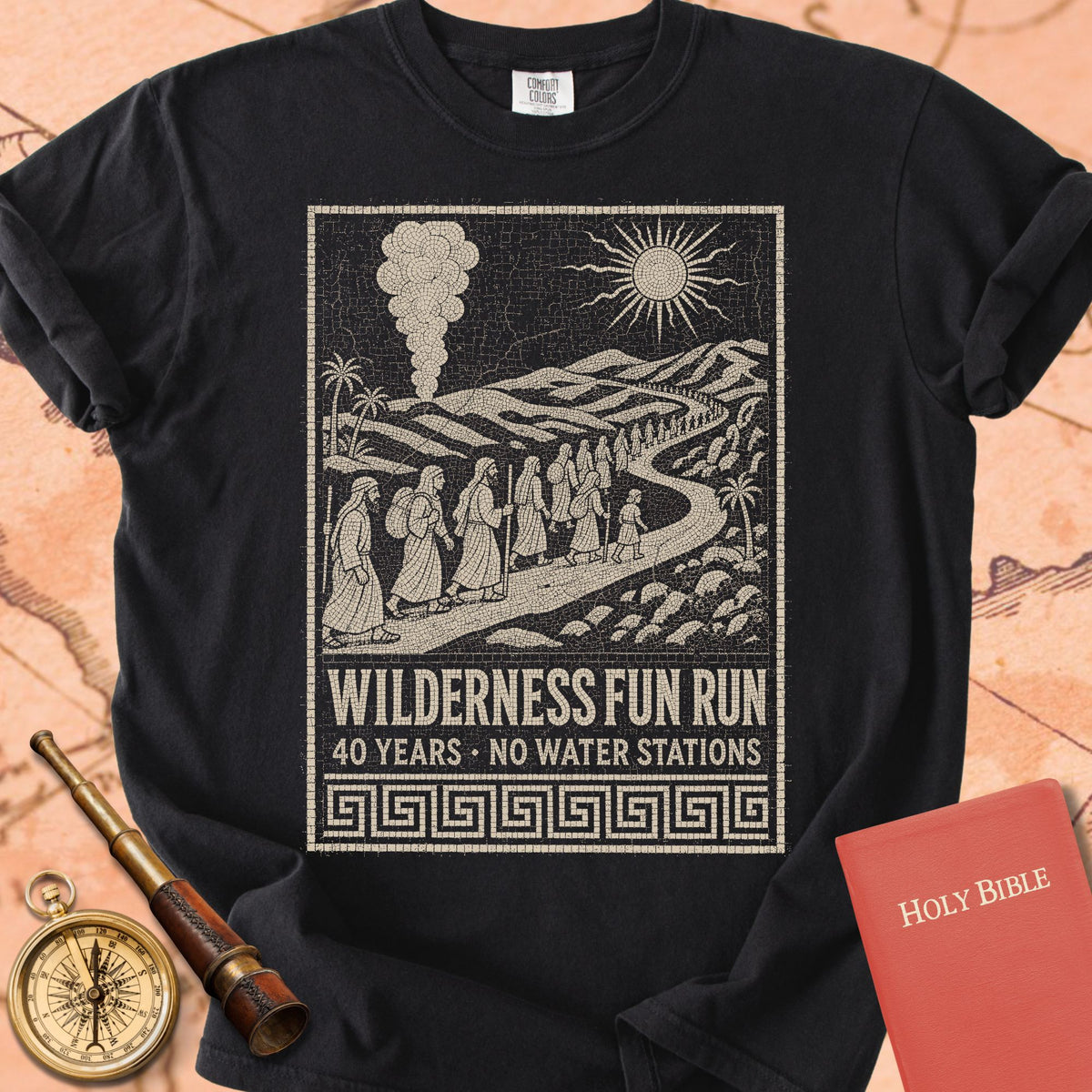 Wilderness Fun Run - 40 Years No Water Stations Premium T-shirt