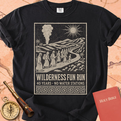 Wilderness Fun Run - 40 Years No Water Stations Premium T-shirt