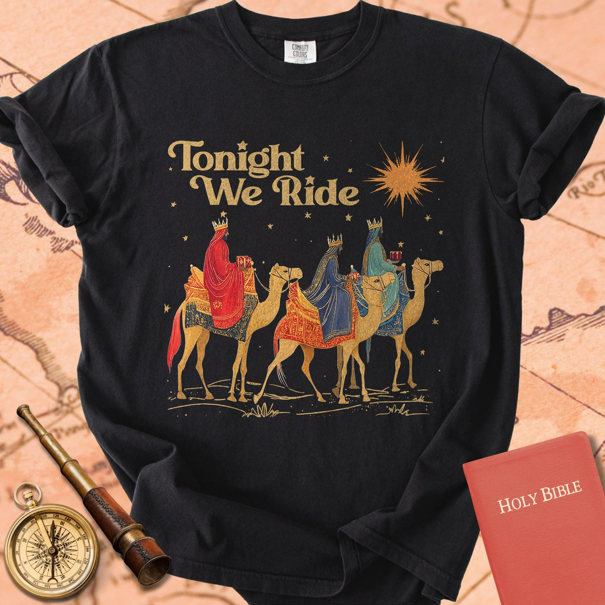 Tonight We Ride Three Wise Men Premium T-shirt