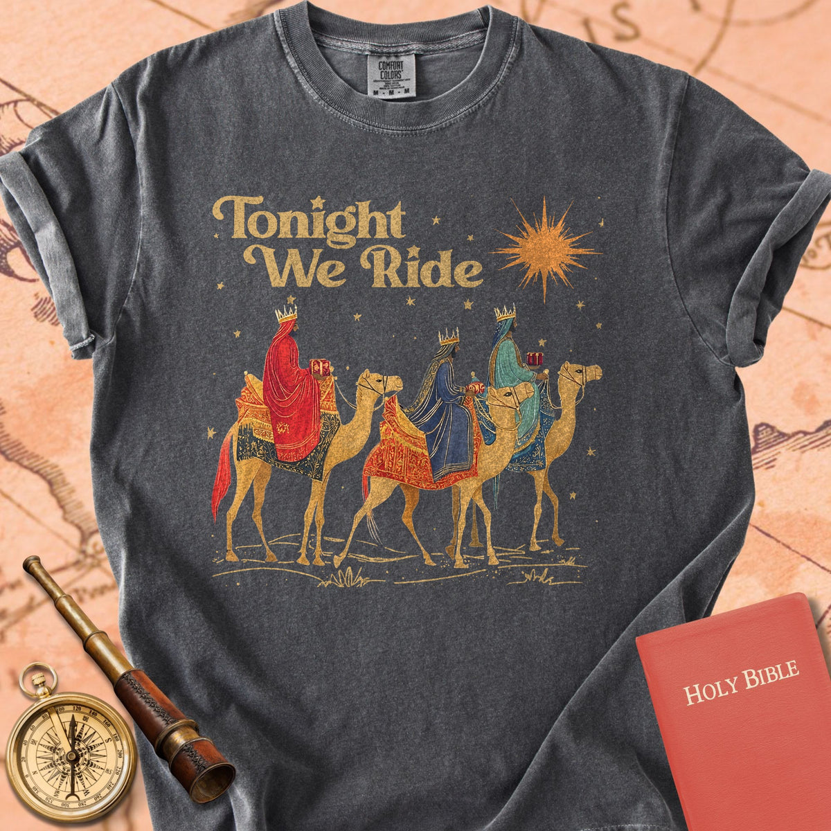 Tonight We Ride Three Wise Men Premium T-shirt