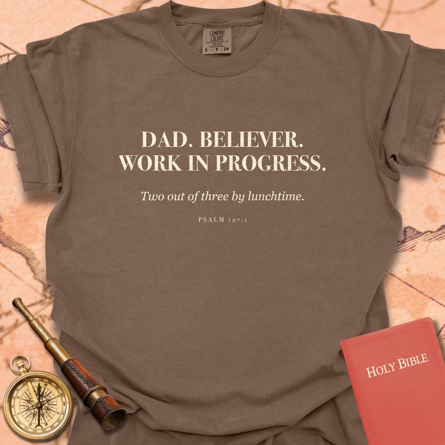 Dad. Believer. Work in Progress Premium T-shirt