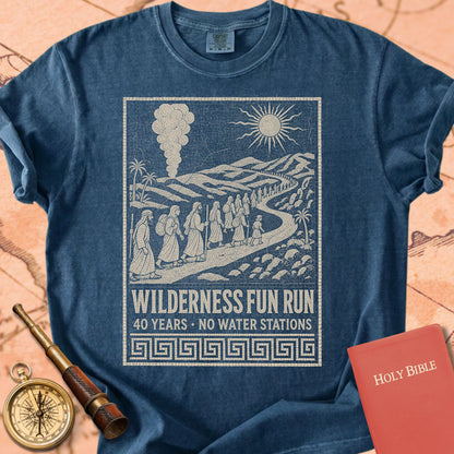 Wilderness Fun Run - 40 Years No Water Stations Premium T-shirt