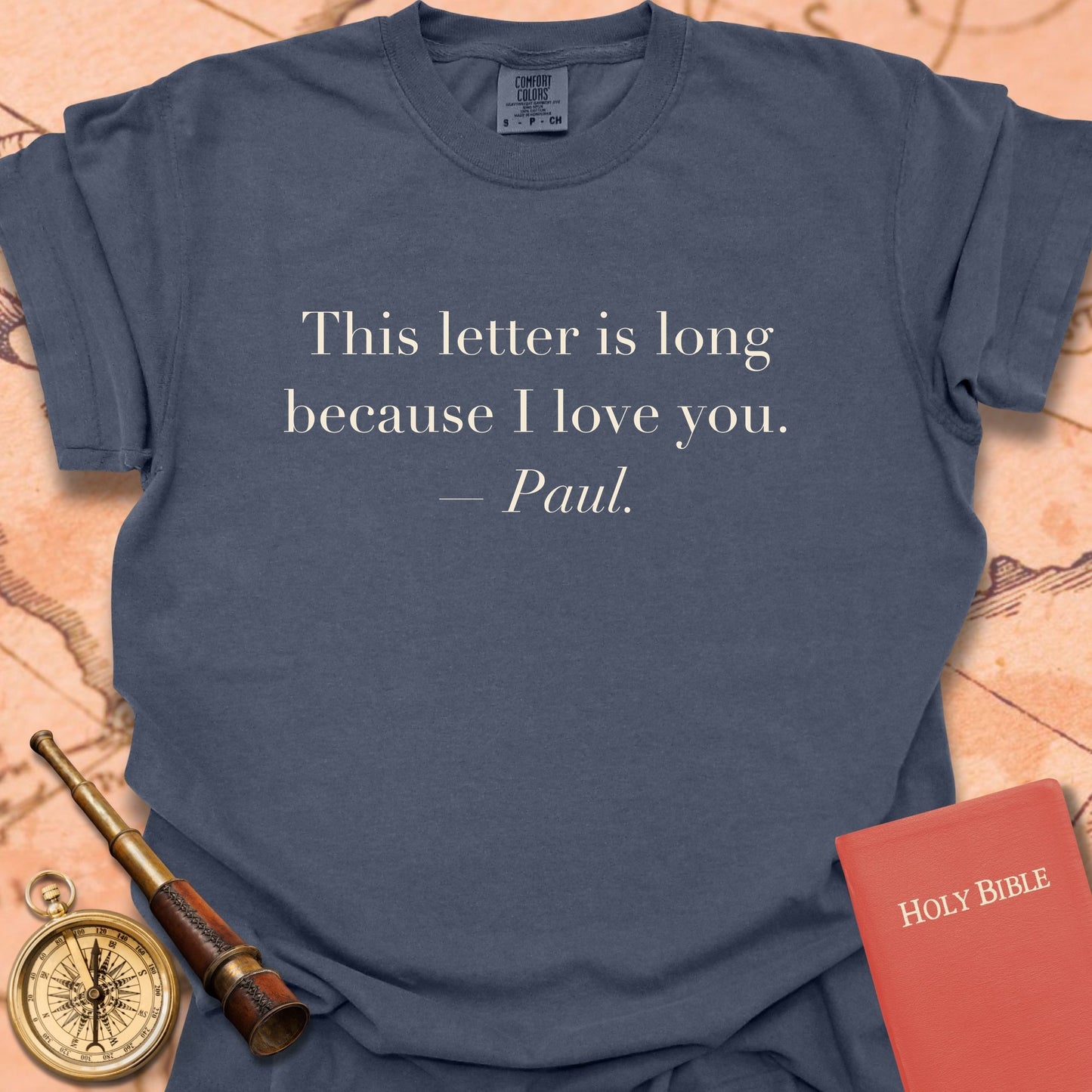 This Letter Is Long Because I Love You. —Paul. Premium T-Shirt