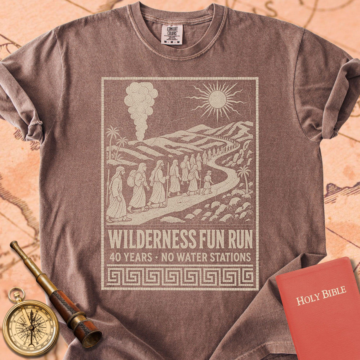 Wilderness Fun Run - 40 Years No Water Stations Premium T-shirt