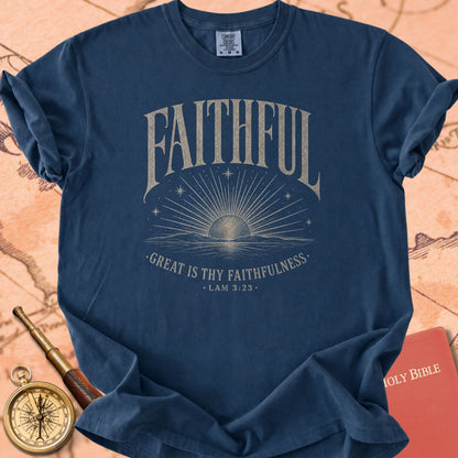 Faithful — Great Is Thy Faithfulness Premium T-shirt
