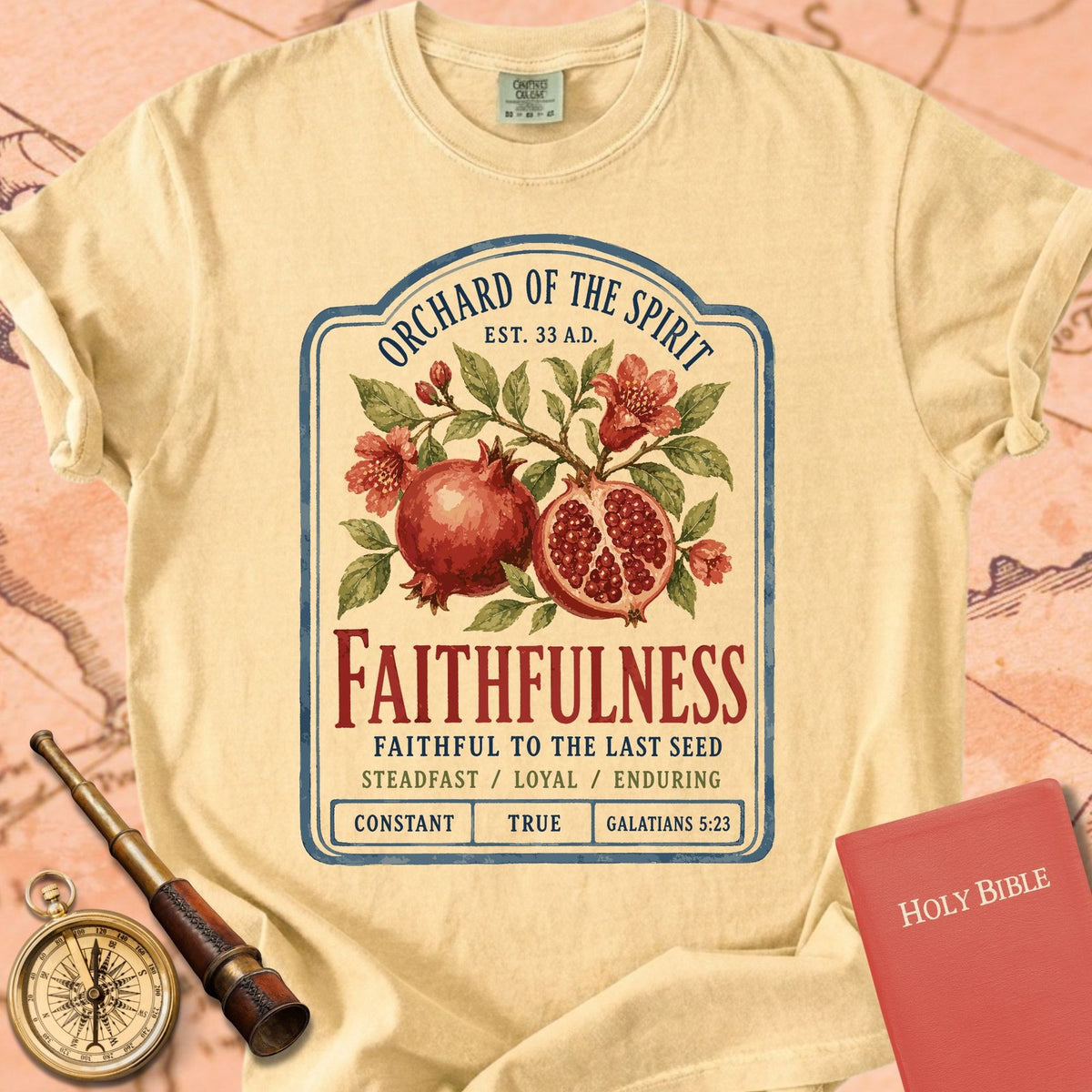 Faithfulness — Fruit of the Spirit Premium T-shirt