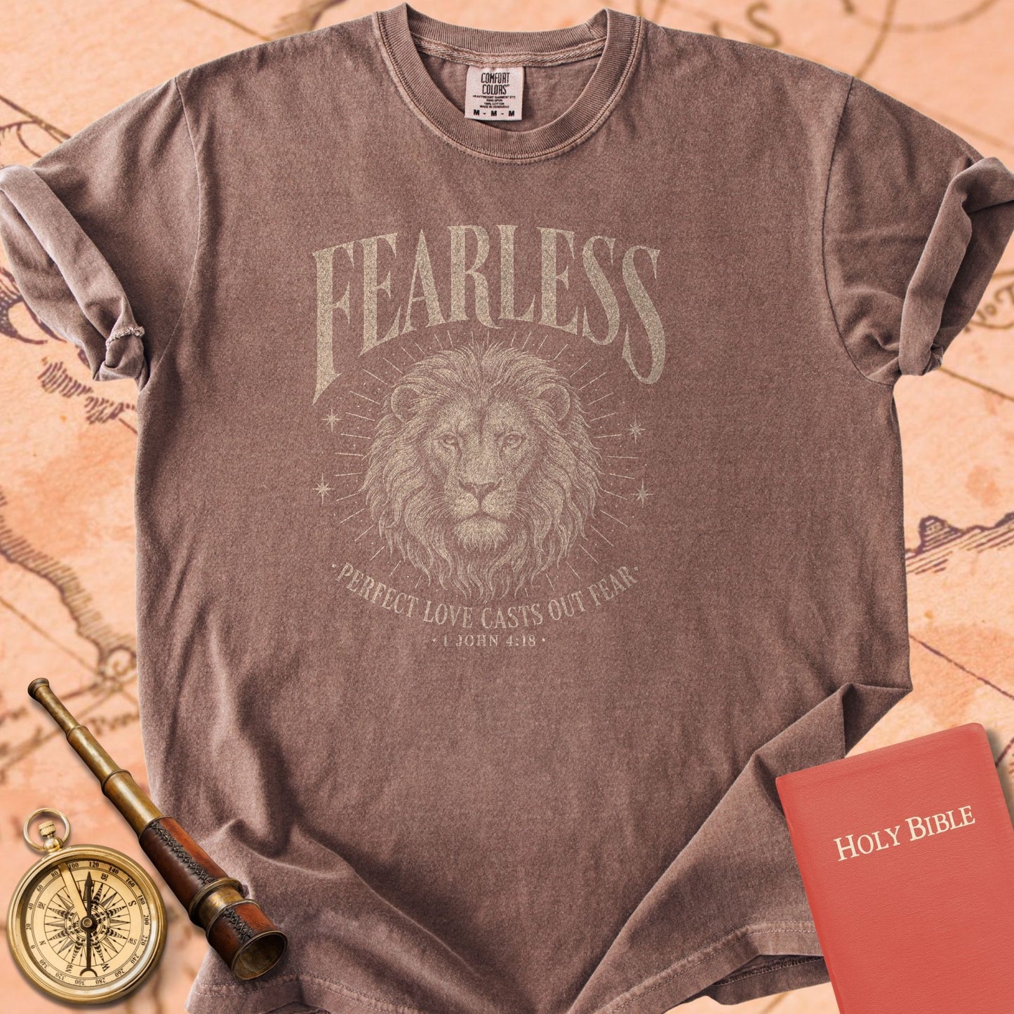 Fearless — Perfect Love Casts Out Fear Premium T-shirt
