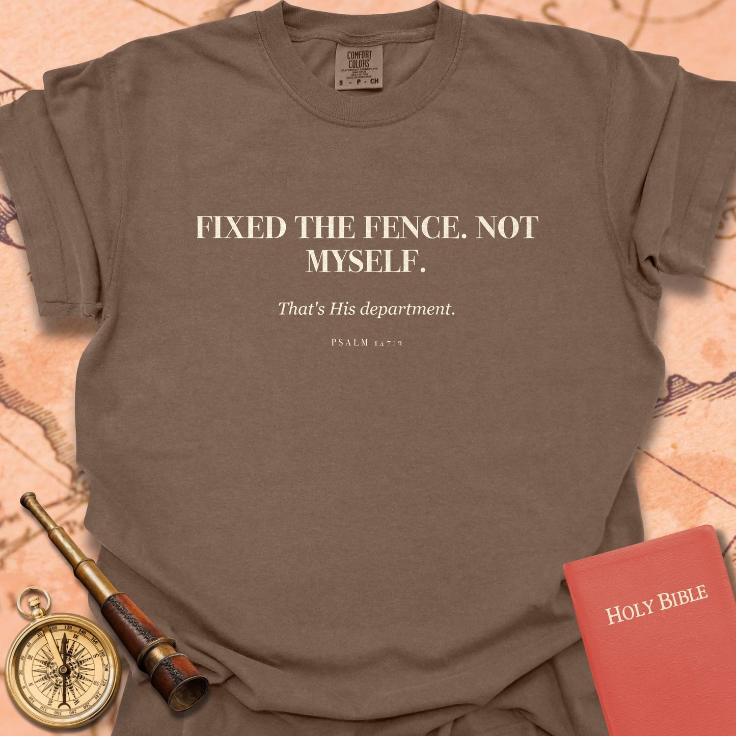 Fixed the Fence. Not Myself. Premium T-shirt