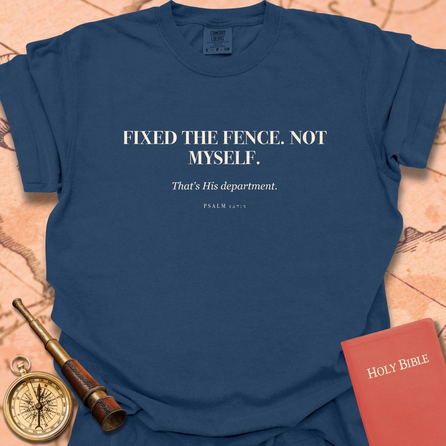 Fixed the Fence. Not Myself. Premium T-shirt