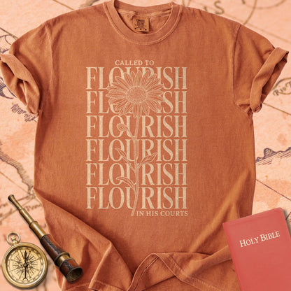 Called to Flourish in His Courts  Premium T-shirt
