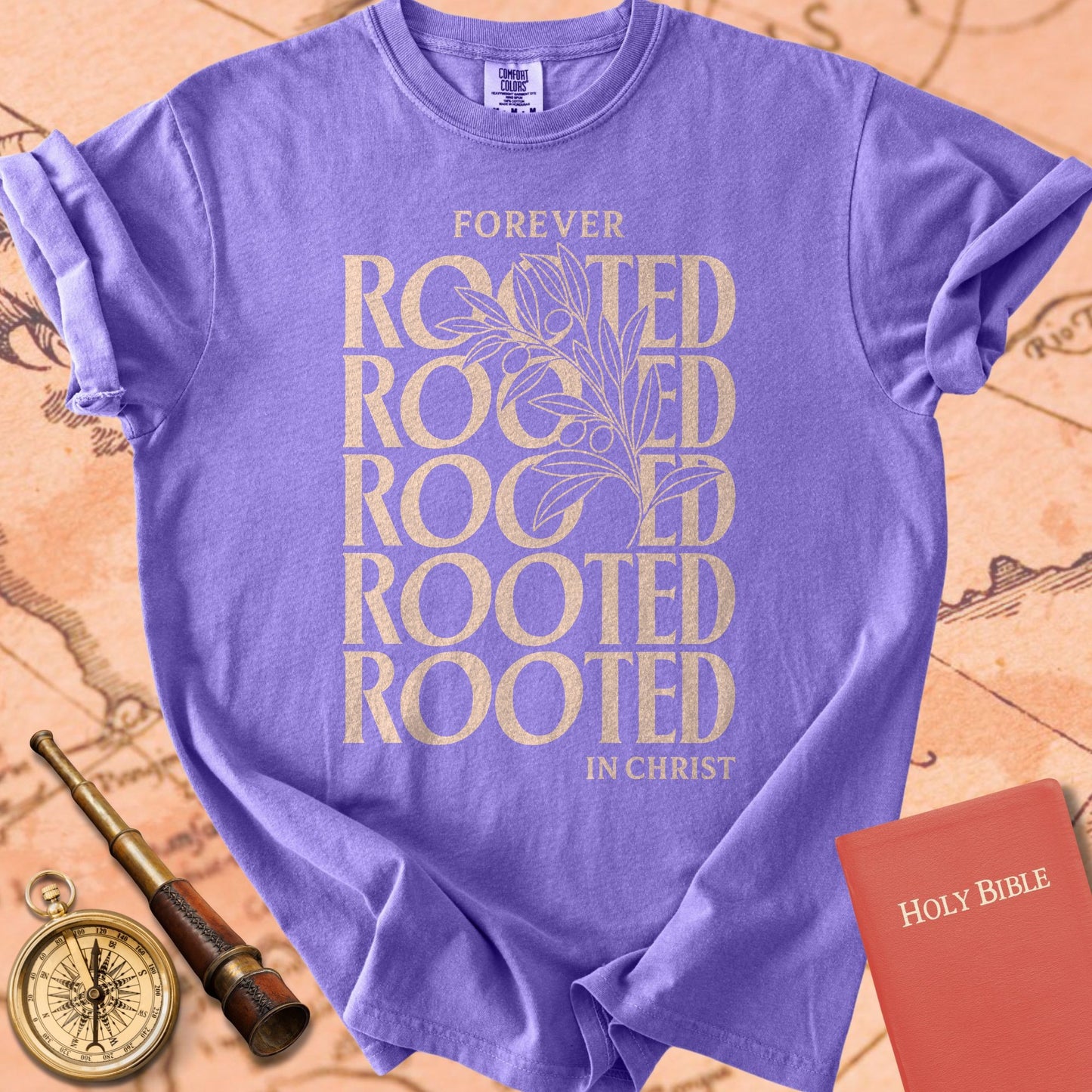 Forever Rooted in Christ Premium T-shirt