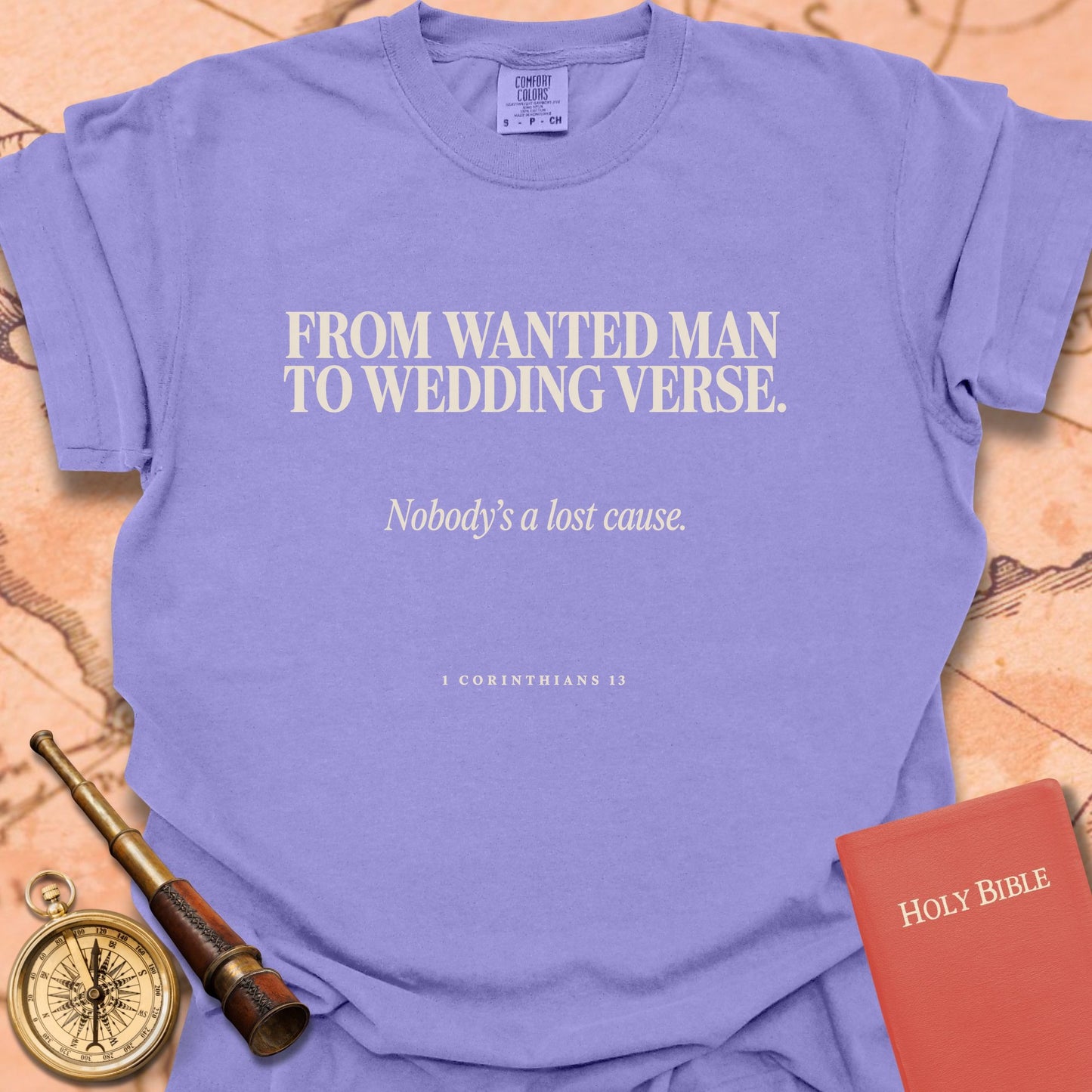 From Wanted Man to Wedding Verse Premium T-shirt