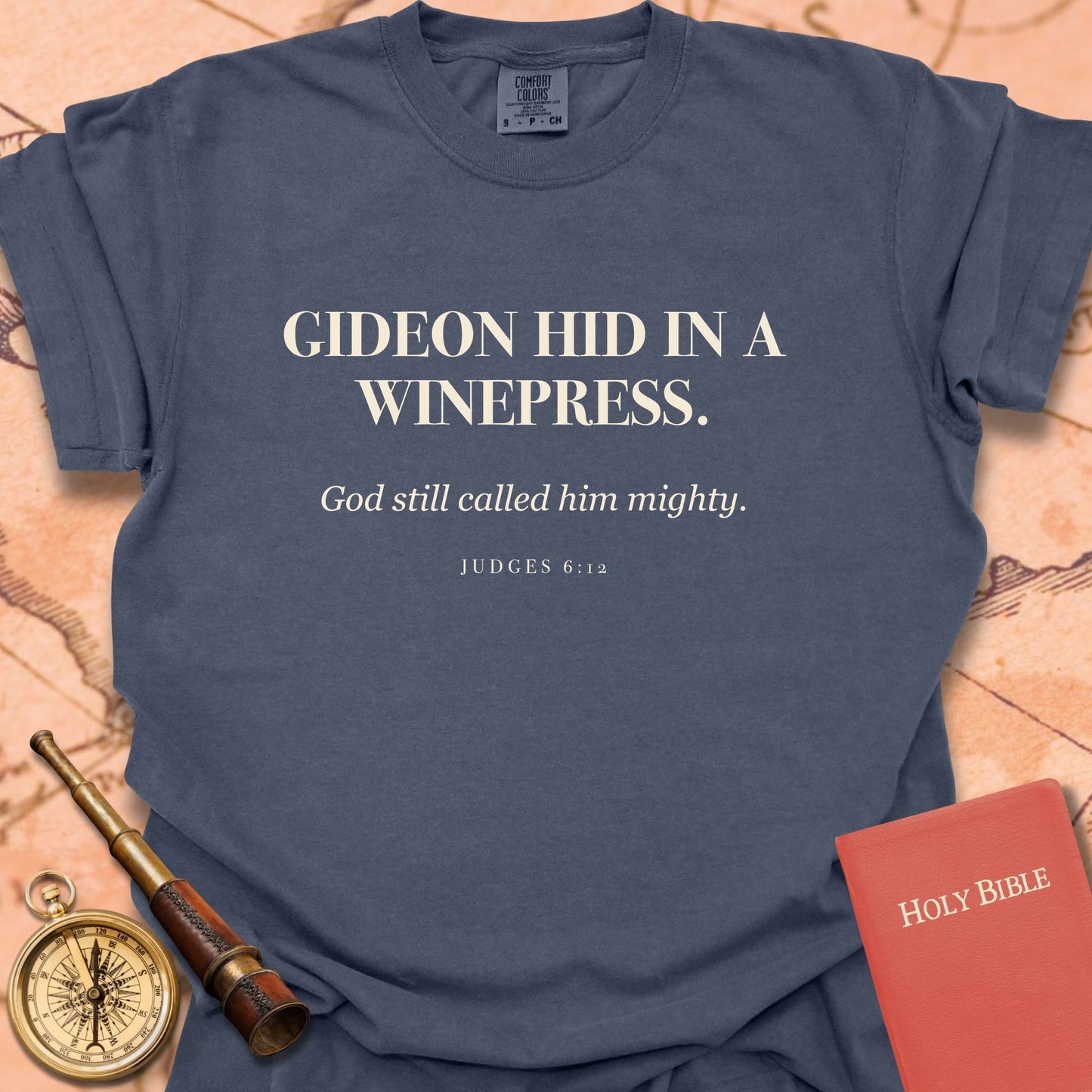 Gideon Hid in a Winepress Premium T-shirt