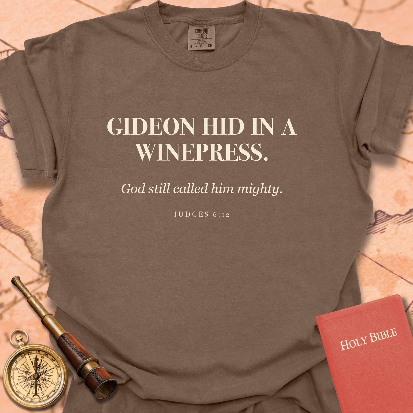 Gideon Hid in a Winepress Premium T-shirt