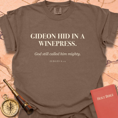 Gideon Hid in a Winepress Premium T-shirt