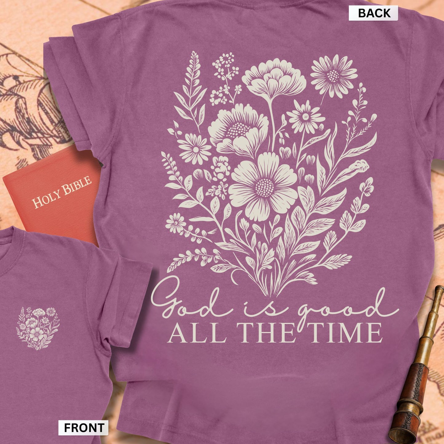 God is Good All the Time Premium T-shirt