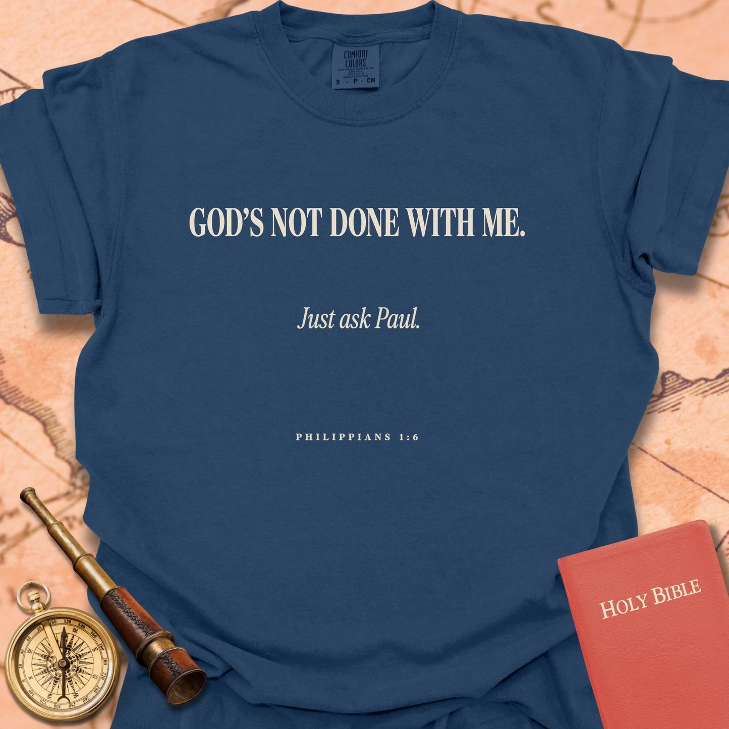 God's Not Done With Me Premium T-shirt