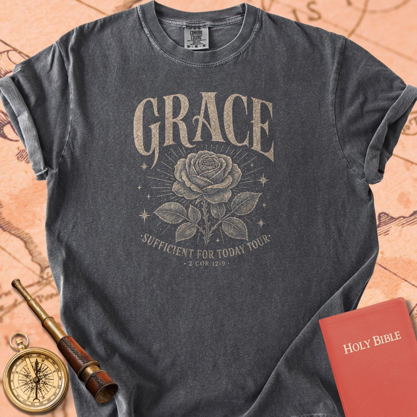 Grace — Sufficient for Today Premium T-shirt
