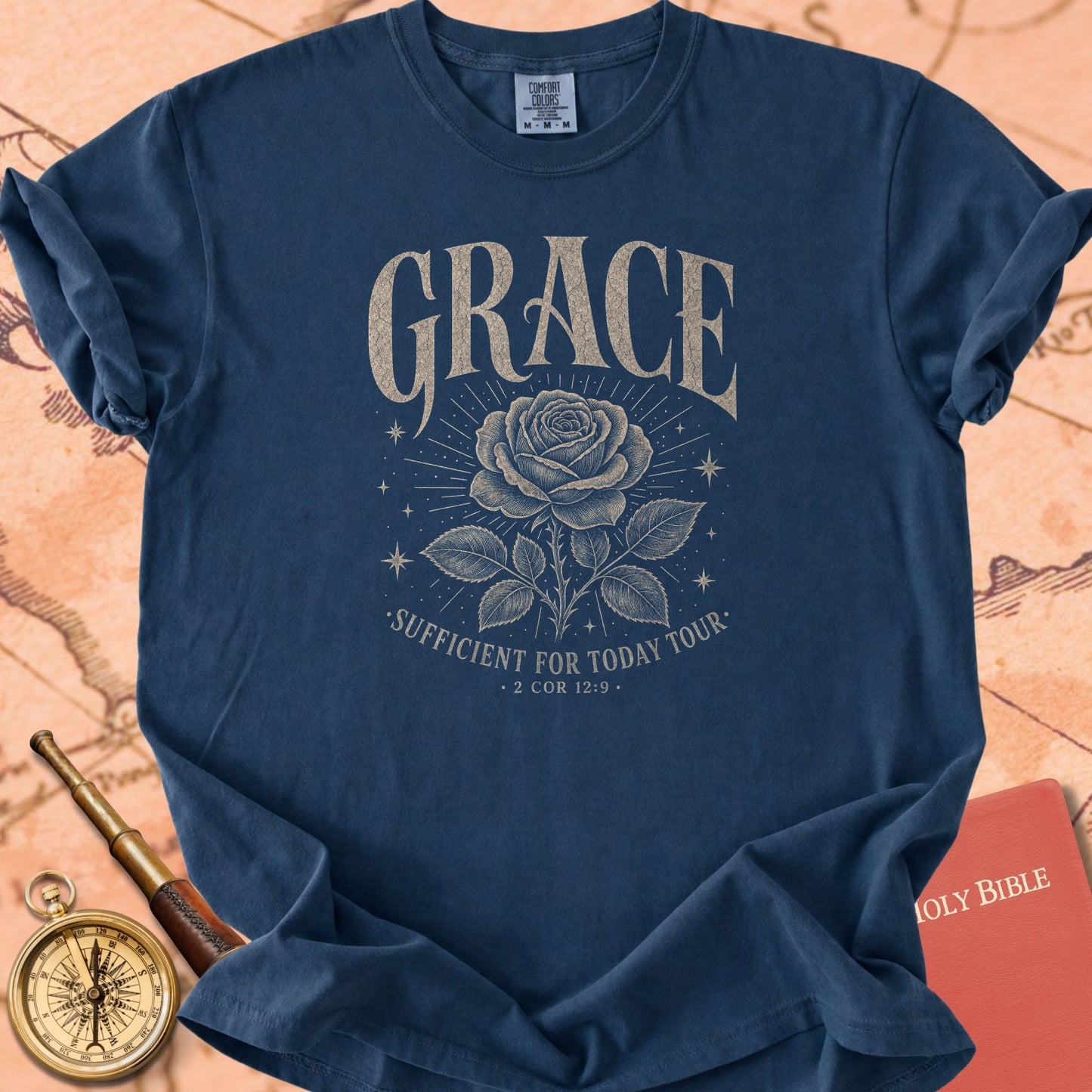 Grace — Sufficient for Today Premium T-shirt