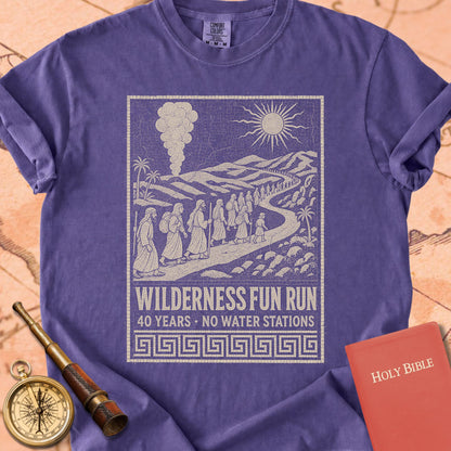 Wilderness Fun Run - 40 Years No Water Stations Premium T-shirt