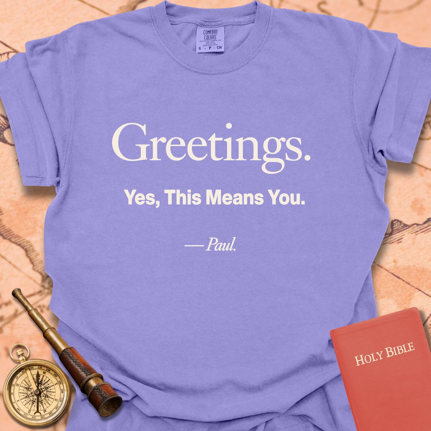 Greetings. Yes, This Means You. -Paul Premium T-shirt