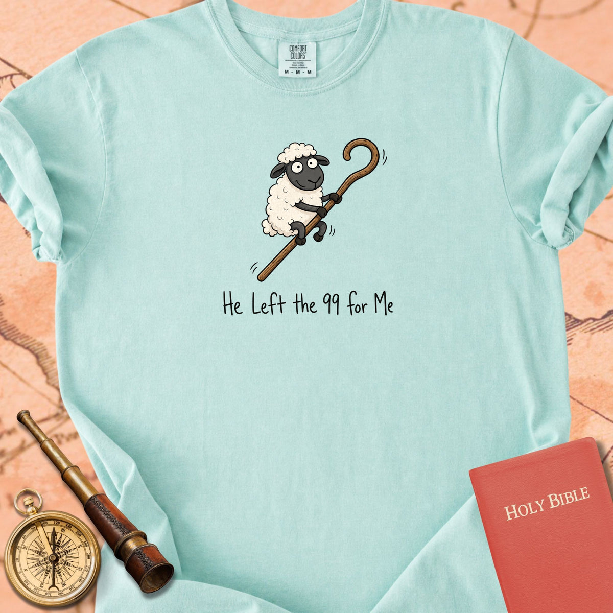 He Left the 99 for Me Premium T-shirt