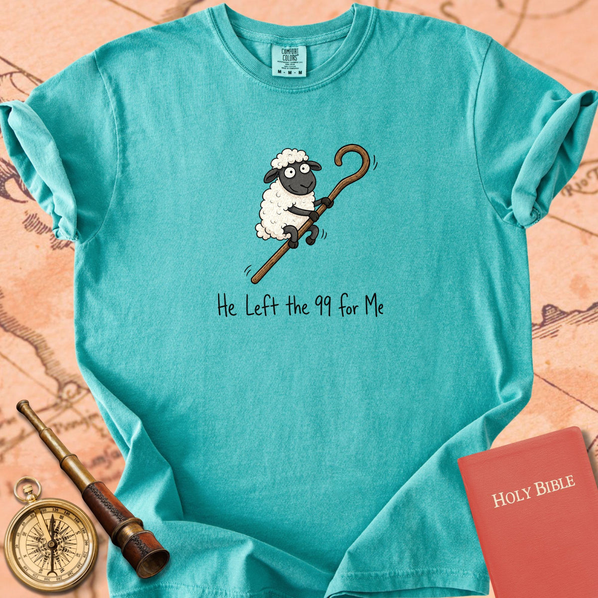 He Left the 99 for Me Premium T-shirt