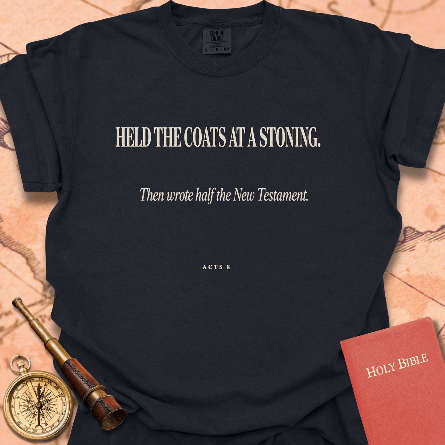 Held the Coats at a Stoning Premium T-shirt