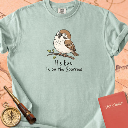 His Eye Is on the Sparrow Premium T-shirt