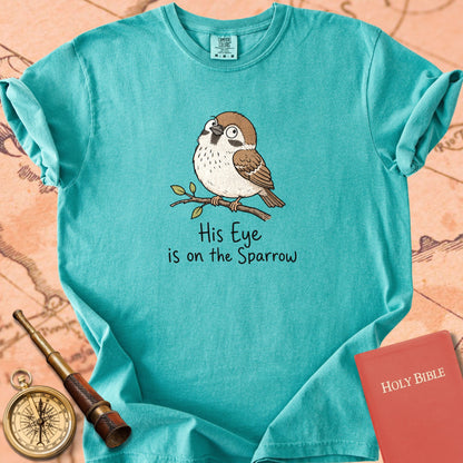 His Eye Is on the Sparrow Premium T-shirt