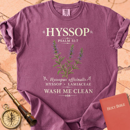 Hyssop Psalm 51:7 Premium T-shirt