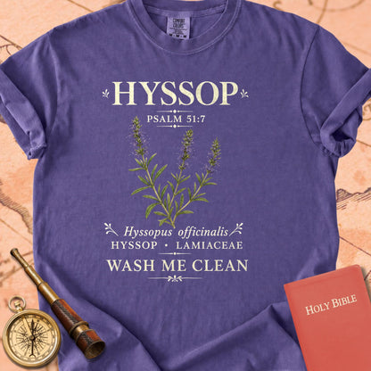 Hyssop Psalm 51:7 Premium T-shirt