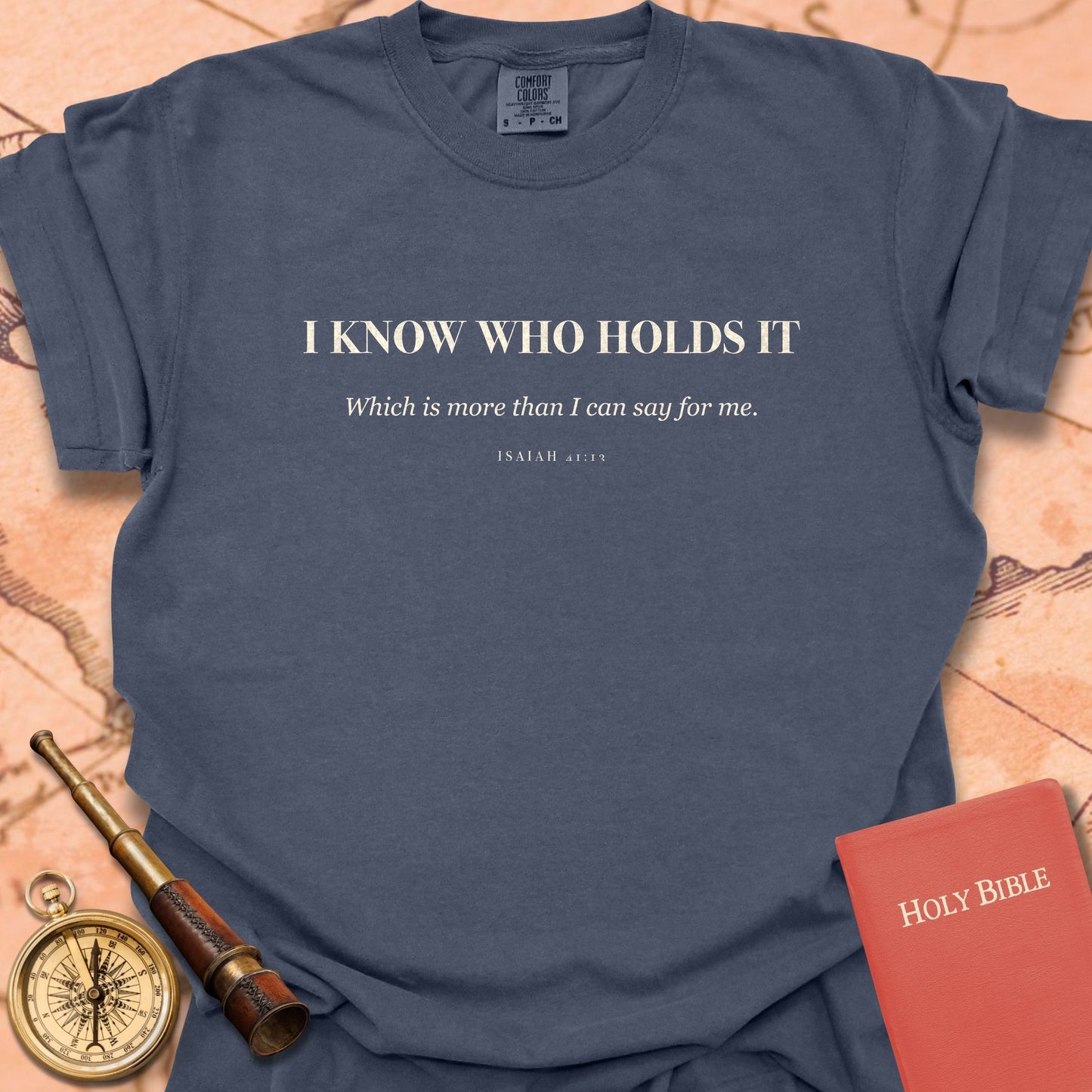 I Know Who Holds It Premium T-shirt