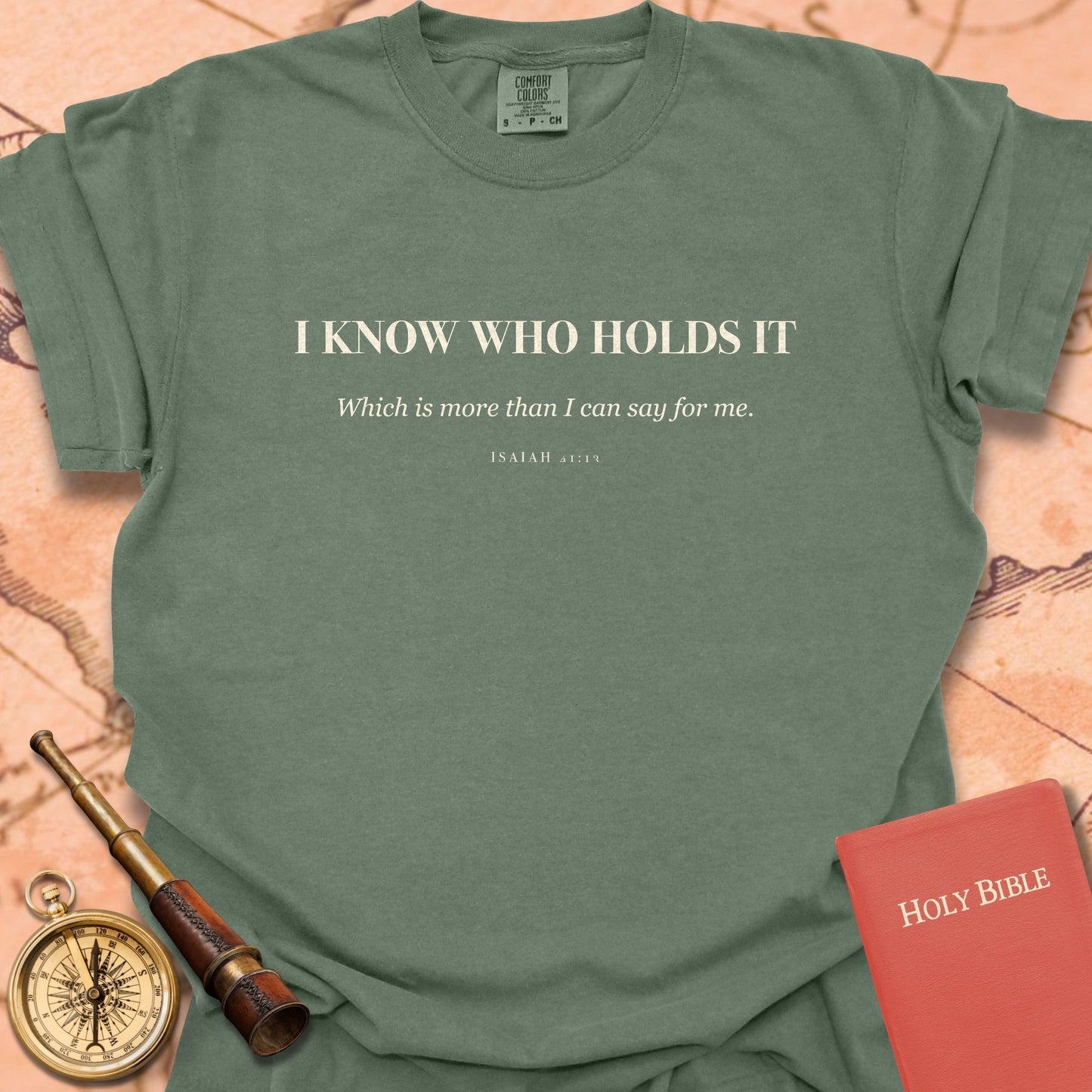 I Know Who Holds It Premium T-shirt