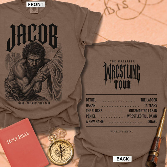 Jacob. The Wrestling Tour. Premium T-shirt