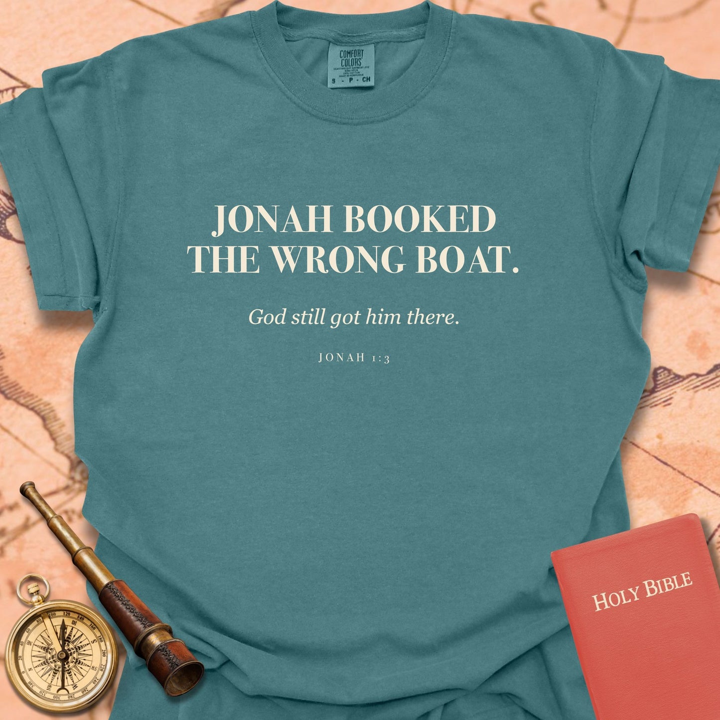 Jonah Booked the Wrong Boat Premium T-shirt