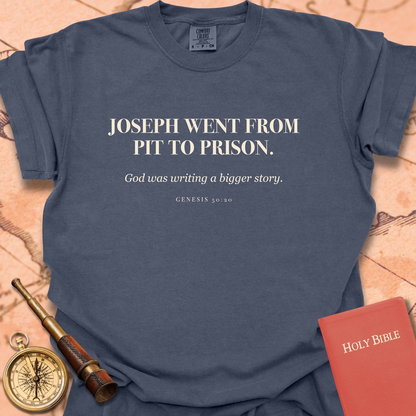 Joseph Went From Pit to Prison Premium T-shirt
