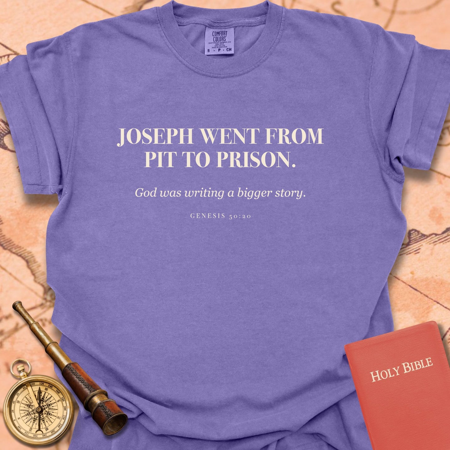 Joseph Went From Pit to Prison Premium T-shirt