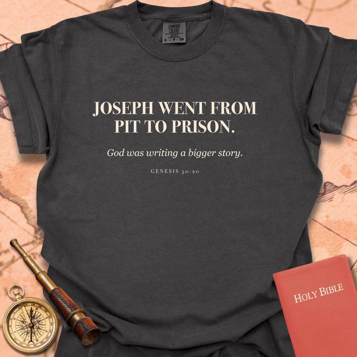 Joseph Went From Pit to Prison Premium T-shirt