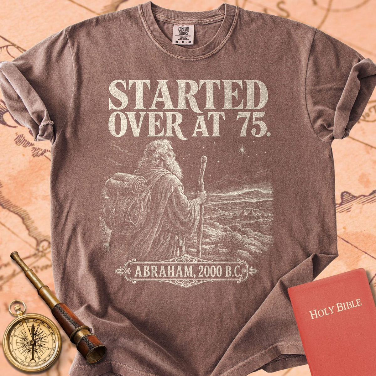 Abraham Started Over at 75 Premium T-shirt