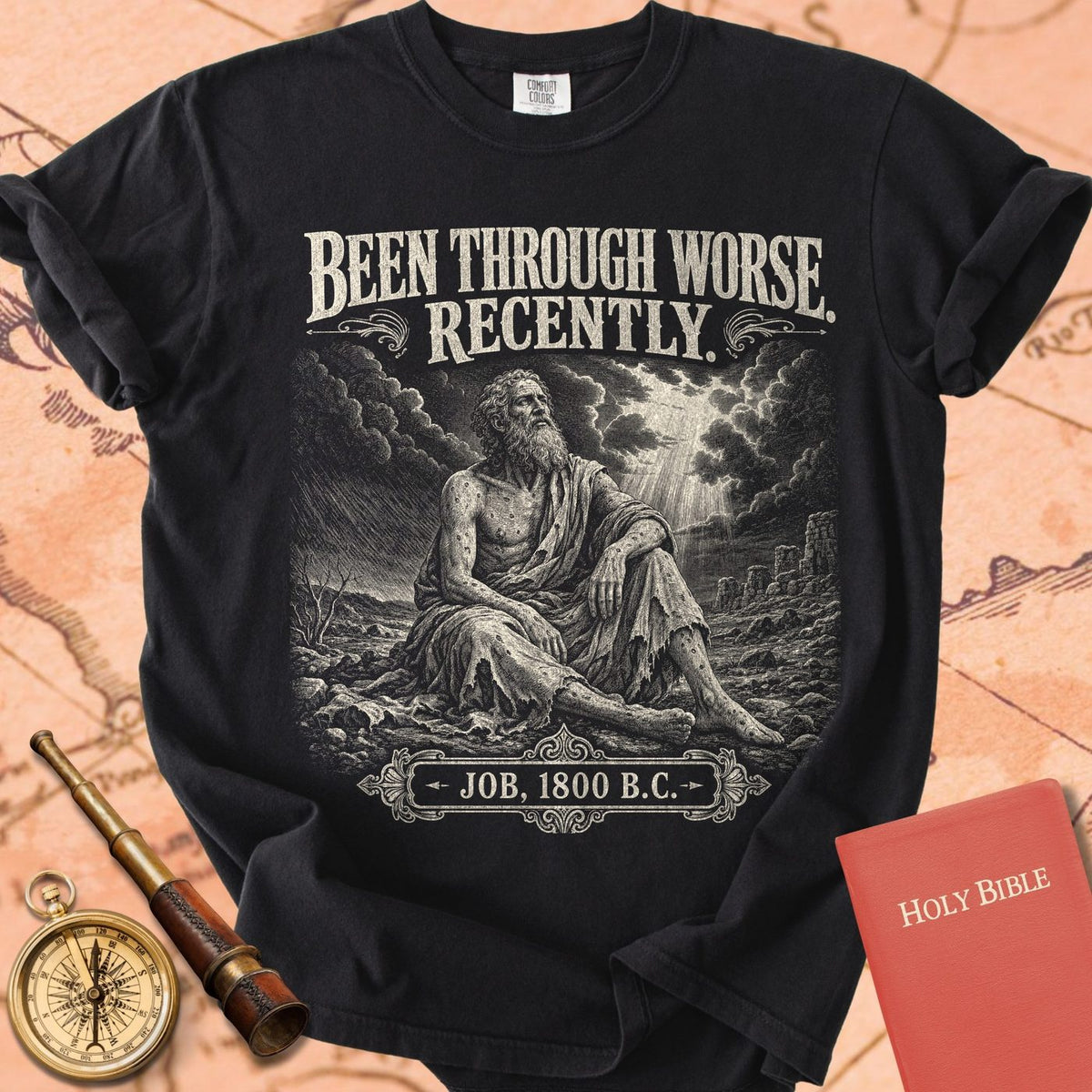 Job Been Through Worse Recently Premium T-shirt