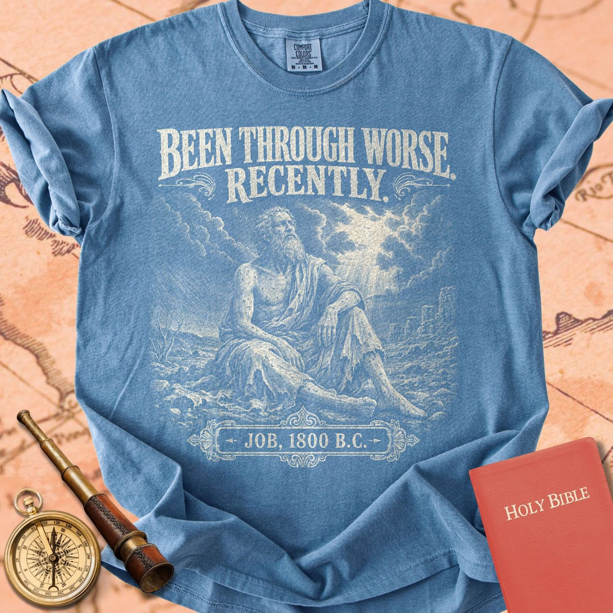 Job Been Through Worse Recently Premium T-shirt